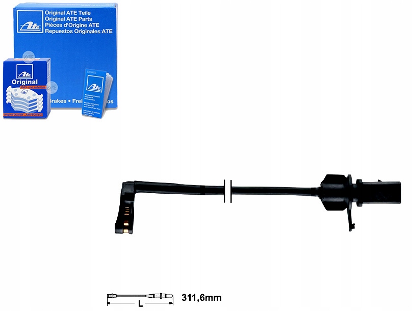 фото №1, Ate датчик износа тормозных колодок тормозных gic359
