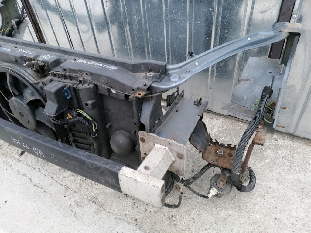 фото №4, Pas передній балка вентилятор peugeot 307 cc cabrio lift