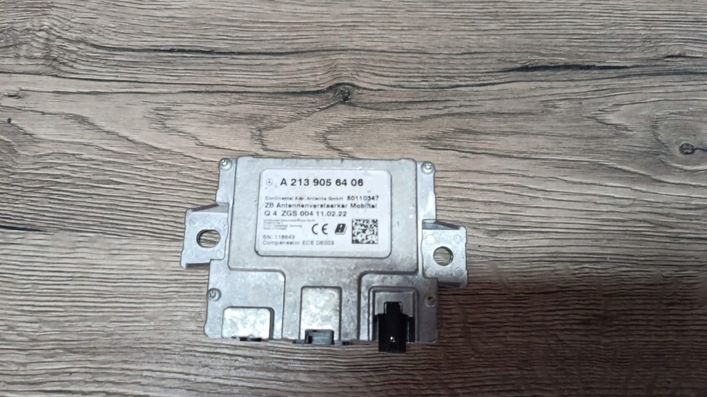 фото №1, Модуль підсилювач mercedes a2139056406