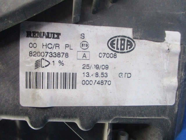 фото №4, Dacia sandero i лампа фара лівий оригінал