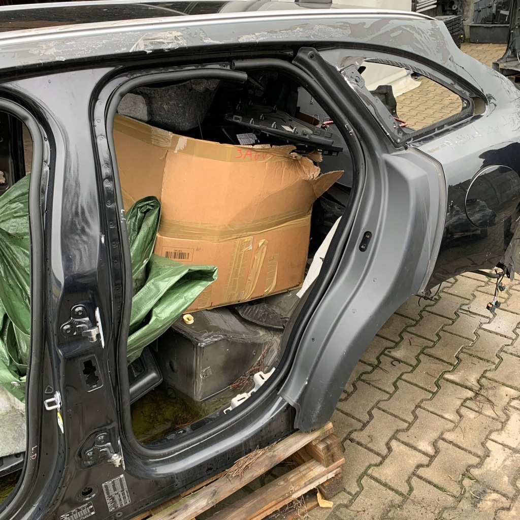 фото №8, Jaguar f-pace x761 гибрид крыло задняя левый четверть порог блок двигателя pas задний