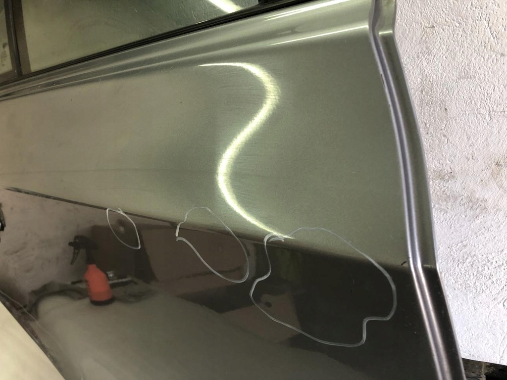 фото №11, Дверь правый задняя bmw x3 e83 a08/7 silbergrau