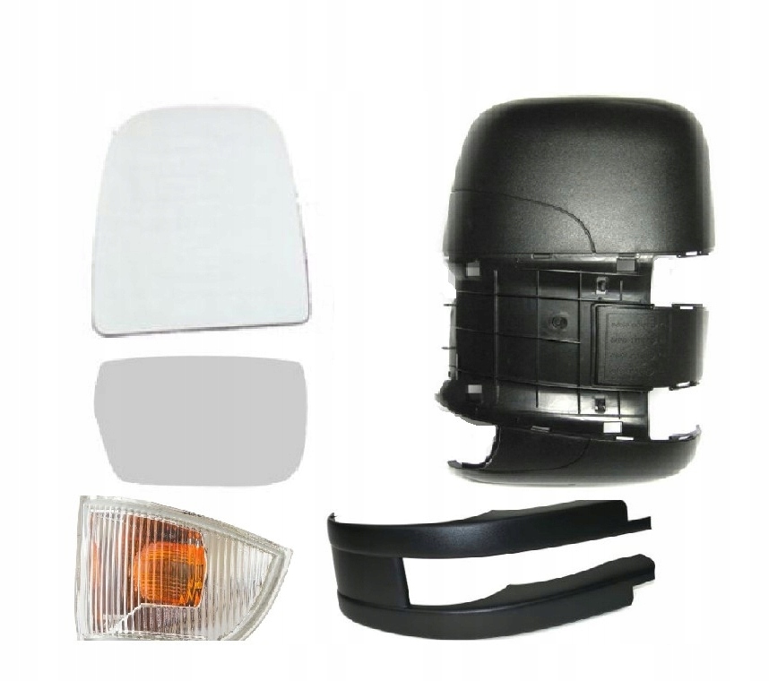 фото №1, Корпус дзеркало iveco daily права поворотник długie nowe