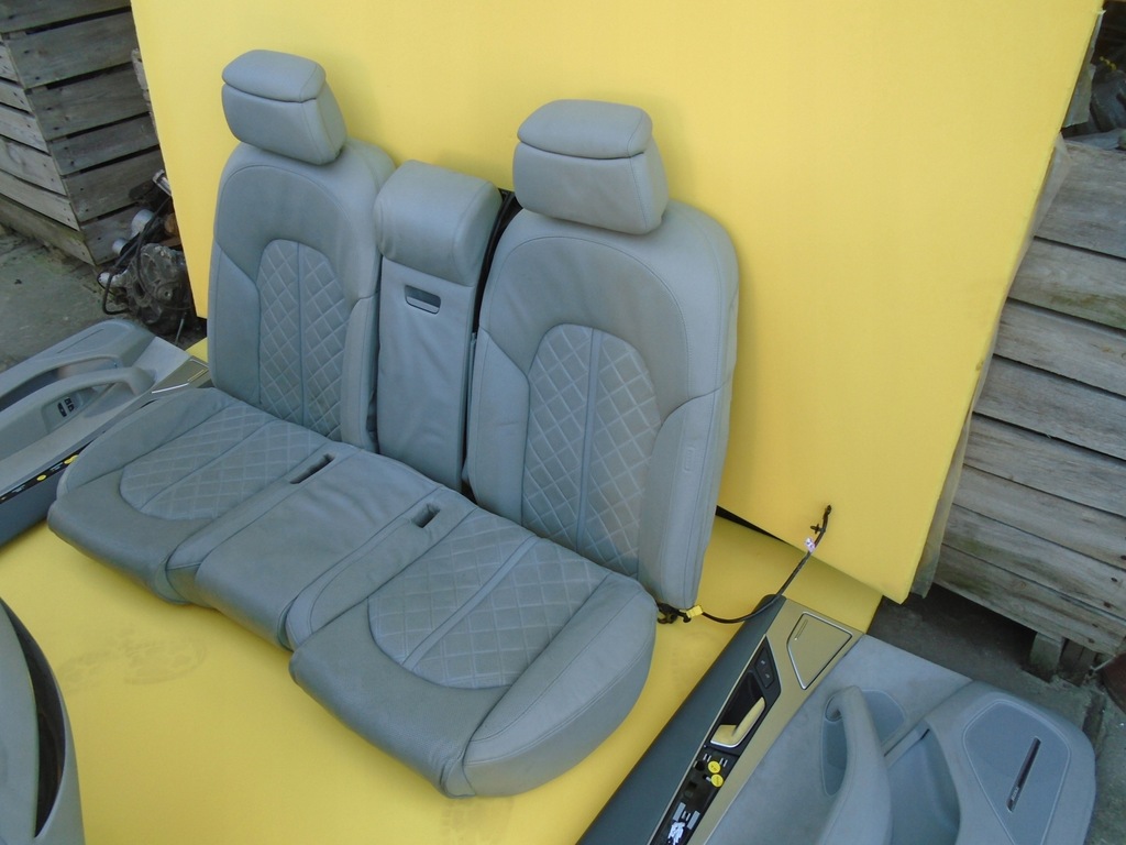 фото №8, Audi a8 d4 сиденья обшивки кожа массаж подогрев вентиляция