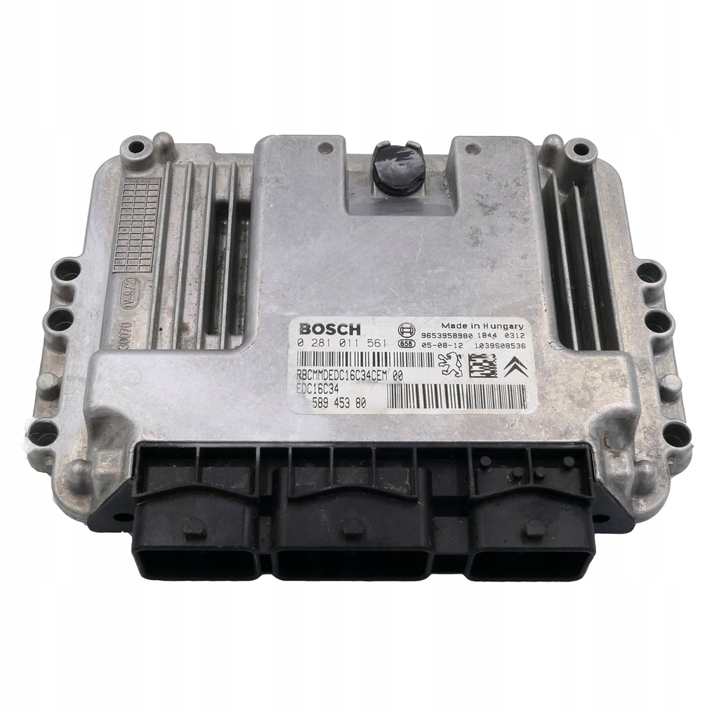 фото №1, Бортовий комп'ютер citroen c5 0281011561 9658945380 програмування