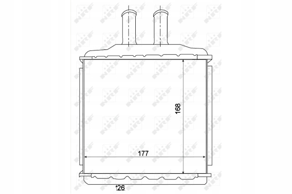 фото №12, Обігрівач chevrolet lacetti 03-, nubira 03-, nub