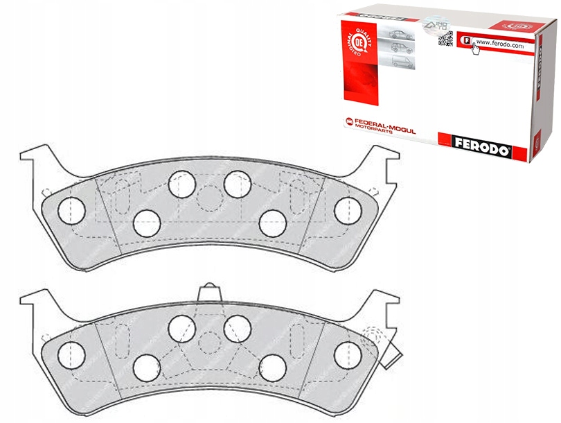 фото №1, Ferodo fdb1130 набор тормозных колодок тормозных, тормоза дисковые