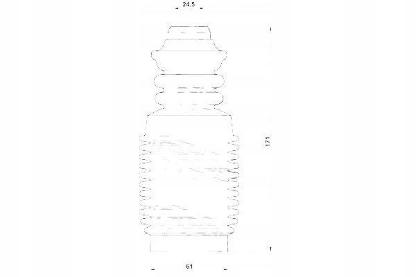 фото №3, Защита передний амортизатора с отбойник febest