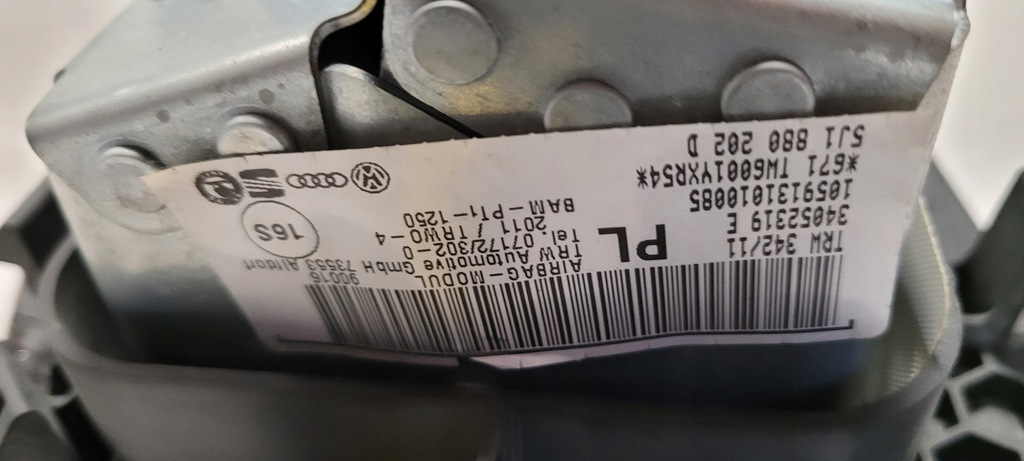 фото №8, 2x подушка пасажира + водій skoda fabia ii lift roomster europa демонтований