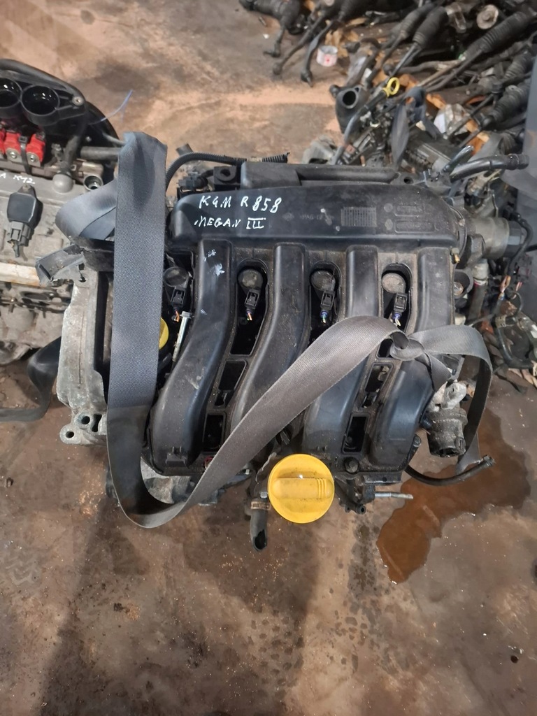фото №1, Двигатель renault 1.6 k4m858 megane iii 1.6 16v k4mr858