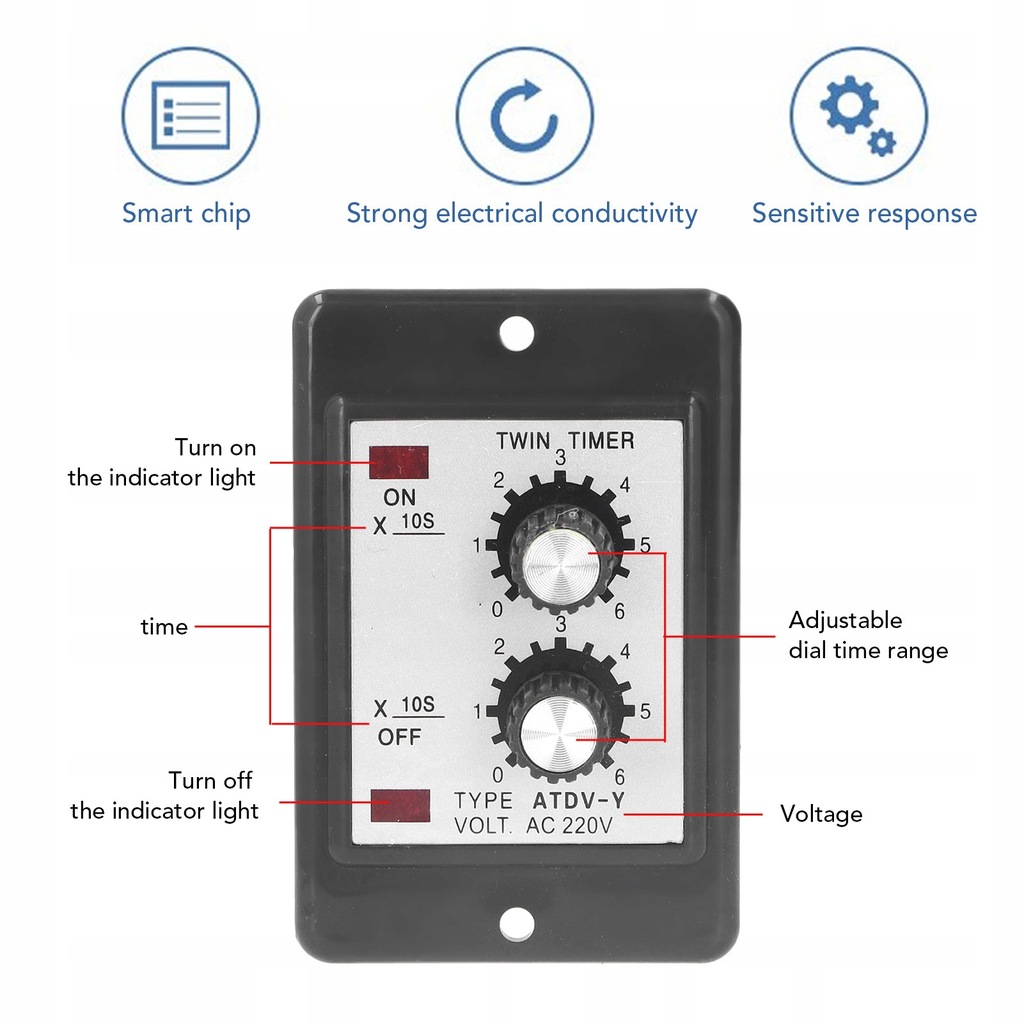 фото №12, Подвійний реле часовий 60s