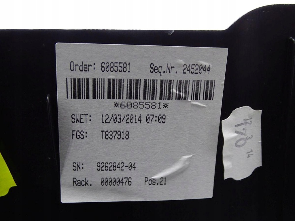 фото №7, Mini one cooper f55 13-24 туннель средний europa 9266622 9262842