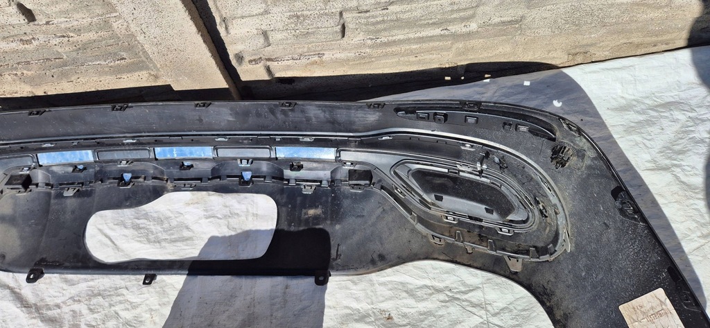 фото №13, Mercedes glc w254 x254 suv 22-25 amg dół диффузор бампера задняя хром org