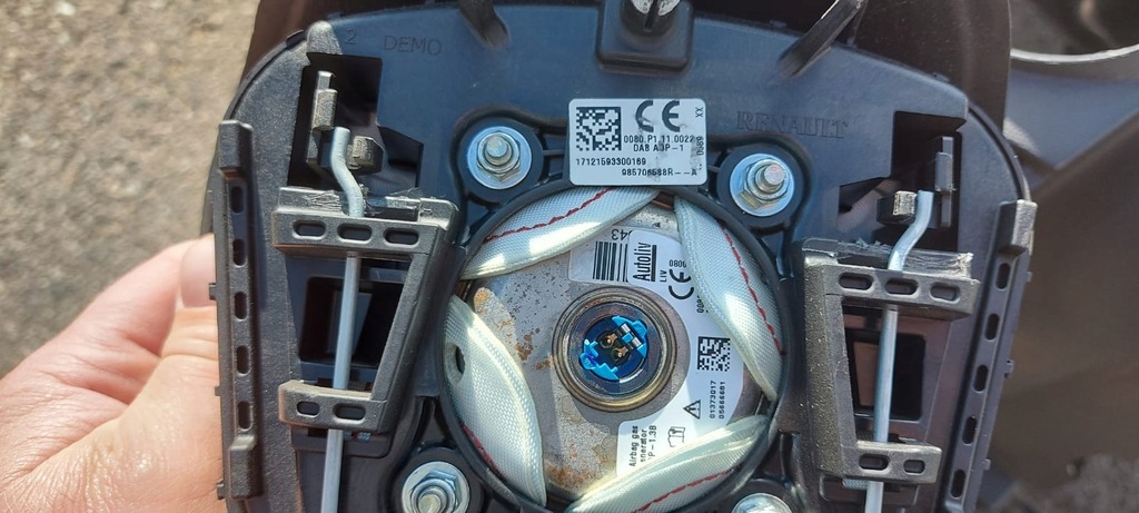 фото №9, Панель приладів приладова консоль подушка безпеки renault clio iv