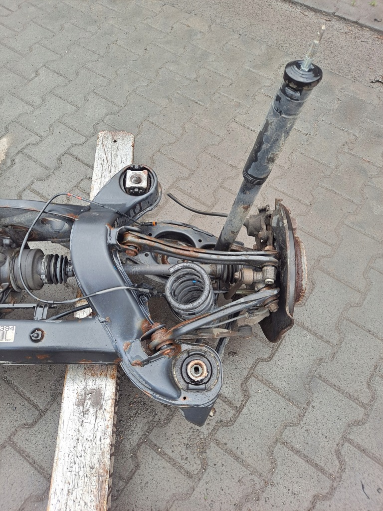 фото №4, Балка підвіска задня oś міст mercedes clc cl203 2.2d