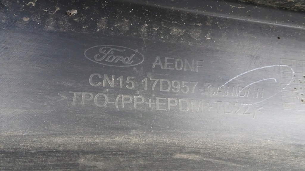 фото №14, Ford ecosport 13- спойлер бампера перед передний