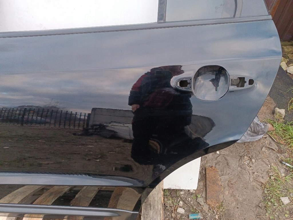 фото №3, Дверь левый задняя eb hyundai santa fe ii 2.7