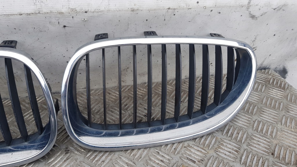 фото №12, Bmw 5 e61 e60 решітка радіатора решітка радіатора бампера ліва права