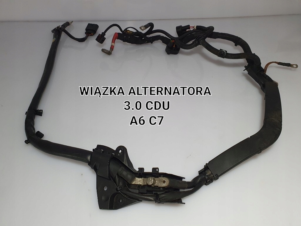 Audi a6 c7 3.0tdi cduc 2012r. кабель жгут генератора 4g1971228at оригинал Доставка