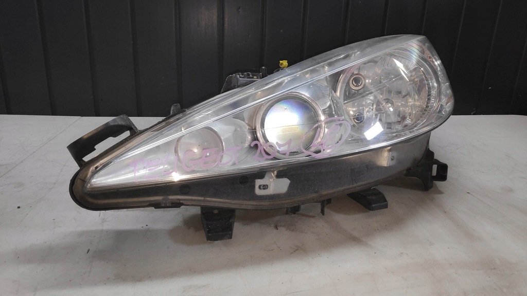 фото №1, Лампа перед левая peugeot 207 линза uk 06-13