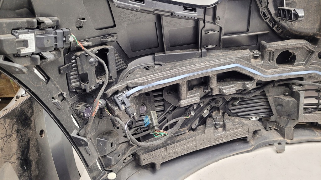 фото №10, Mercedes glc w254 x254 22r- бампер перед передний kpl. oryg