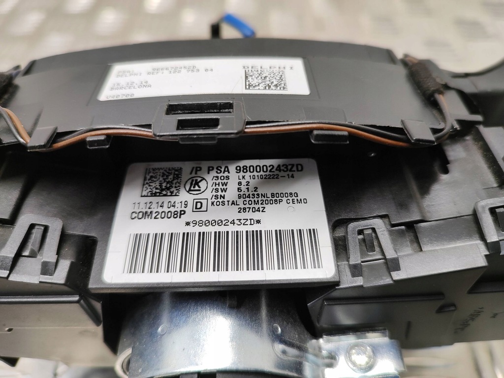 фото №9, Peugeot 508 rxh 2016 рычаг / переключатель поворотники дворник