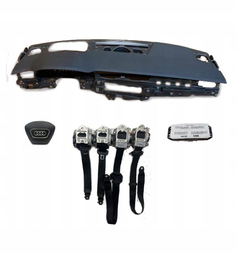 фото №1, Audi a6 4k c8 приборная панель head up подушки безопасности консоль ремни