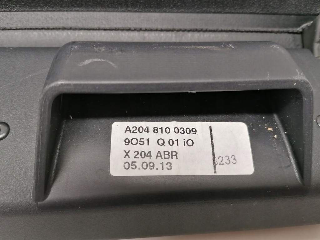 фото №9, Mercedes glk x204 lift шторка багажника оригінал 12-15