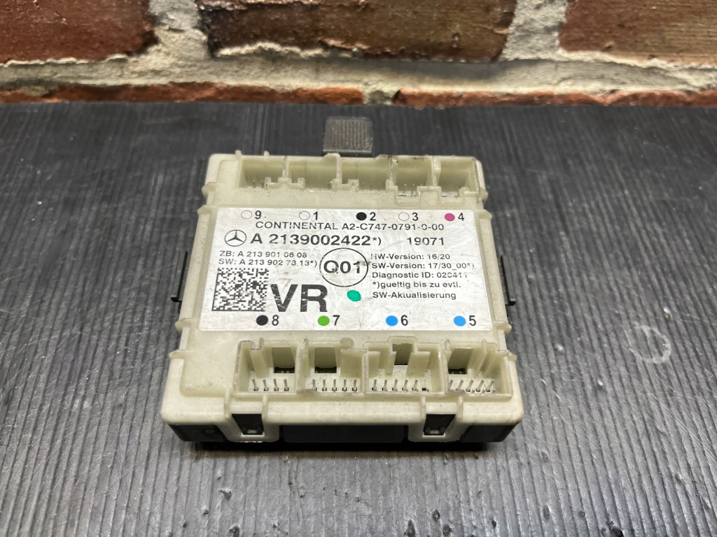 фото №1, Mercedes w213 модуль блок управления дверь a2139002422