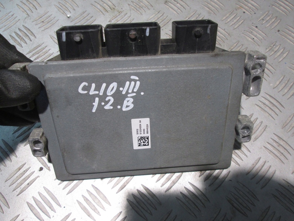фото №1, Бортовой компьютер блок управления двигателя renault clio iii 1.2b 8200789222