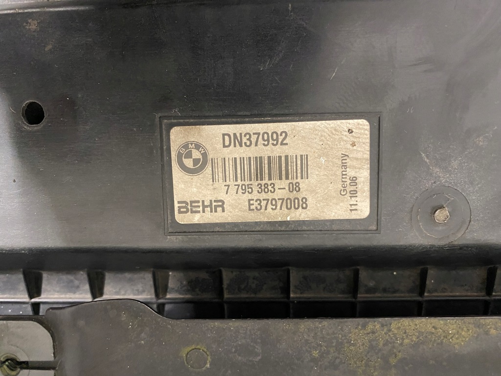 фото №8, Pas передний bmw e65 730d lift 3.0d радиатор вентилятор комплект