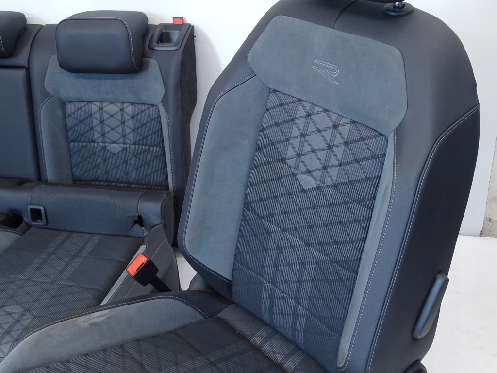 Kpl сидіння заднє сидіння оббивка + обшивки vw t-roc r-line підігрів ! в Україні
