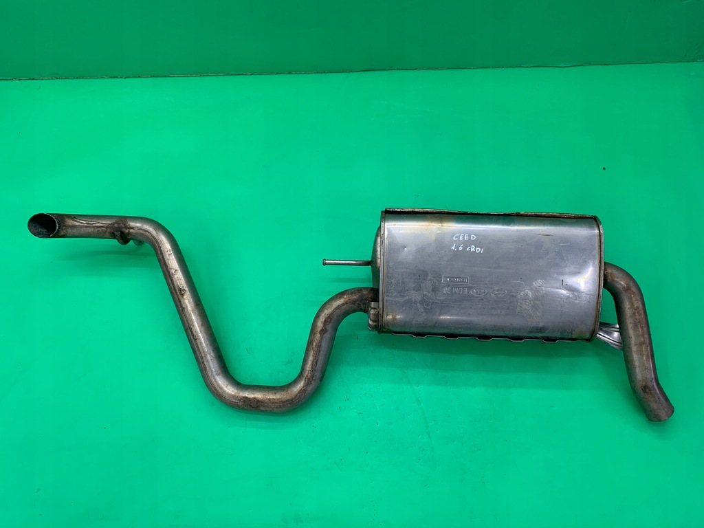 фото №7, Вихлоп гасник кінцевий труба вихлопна kia ceed i 1.6 crdi 06- edm30