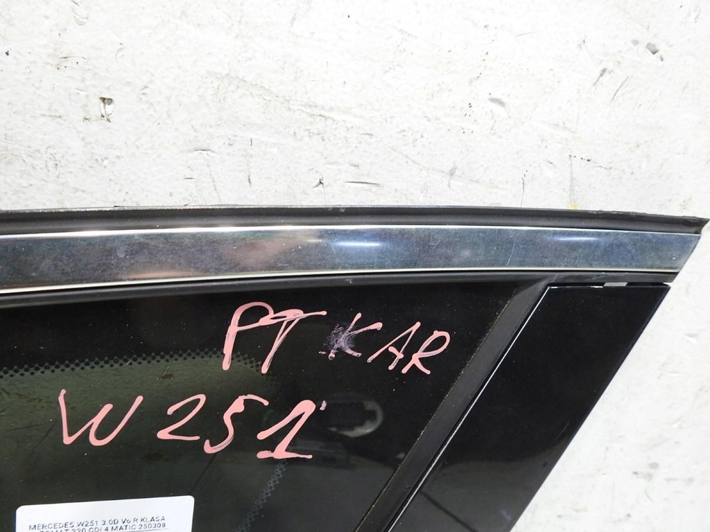 фото №2, Стекло кузовная правый задняя mercedes r w251