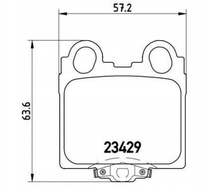 фото №1, Brembo тормозные колодки тормозные lexus gs
