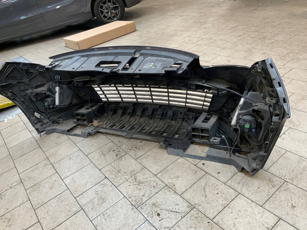 фото №9, Renault grand scenic iii 09-12 бампер перед передній kompletny tegne