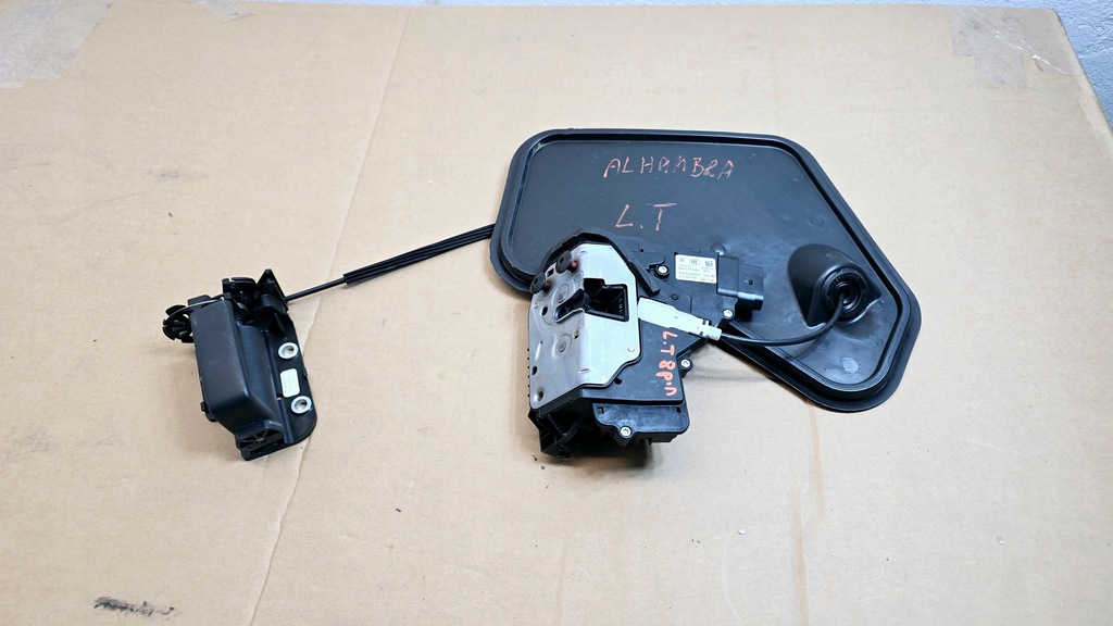 фото №9, Замок двері lew задня alhambra ii 7n sharan ii 7n 10- 7n0839015b 8 pin