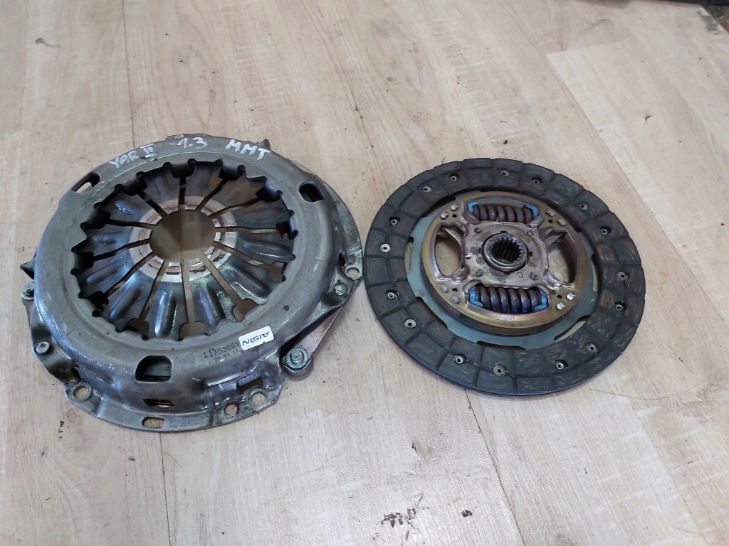 фото №1, Toyota yaris ii сцепление прижим диск 1,3 mmt