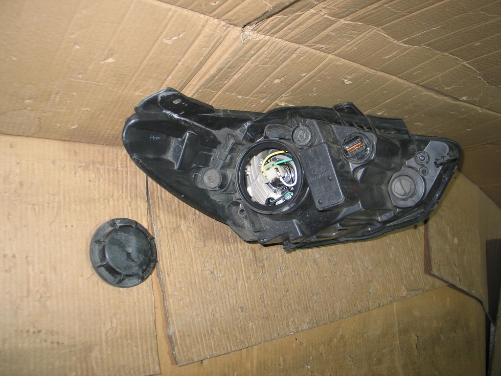 фото №12, Лампа перед hyundai i10 lift 10-13r. 92101-0x1 оригінал europa