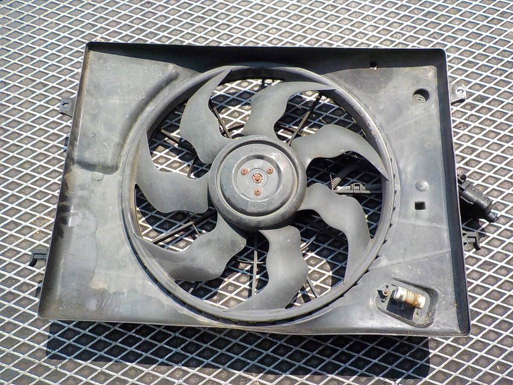 фото №4, Kia sportage ii вентилятор радиатора mg633207