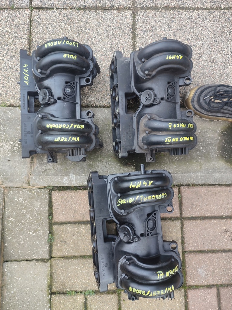 фото №6, Коллектор всасывающий seat ibiza 1.4 mpi 030129711bp