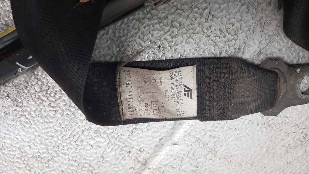 фото №4, Pas левый перед vw sharan 1.9tdi 97r