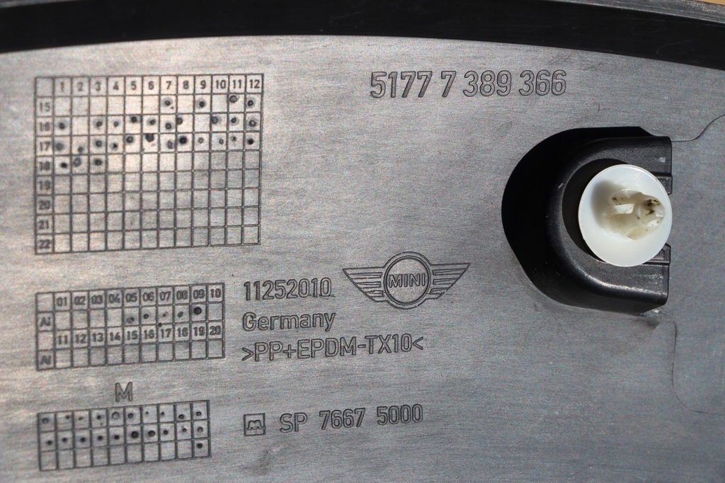 фото №13, Mini countryman f60 молдинг ліва крила перед передній pod pdc 2016+