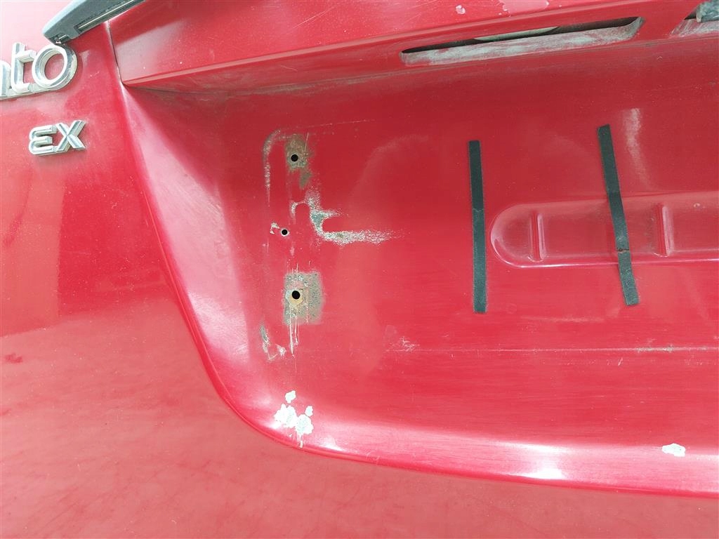 фото №9, Крышка багажника задняя задняя стекло дворник kia picanto i 2004-2010r czerwona