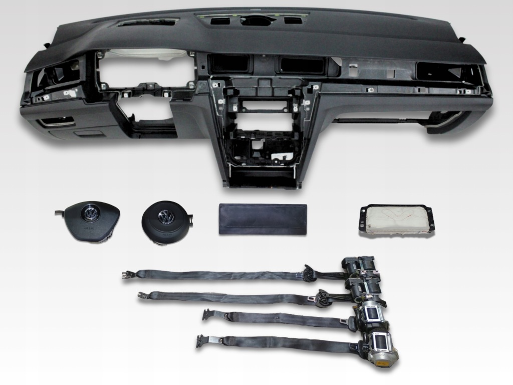 фото №1, Vw passat b8 приборная панель head up ремни подушки безопасности