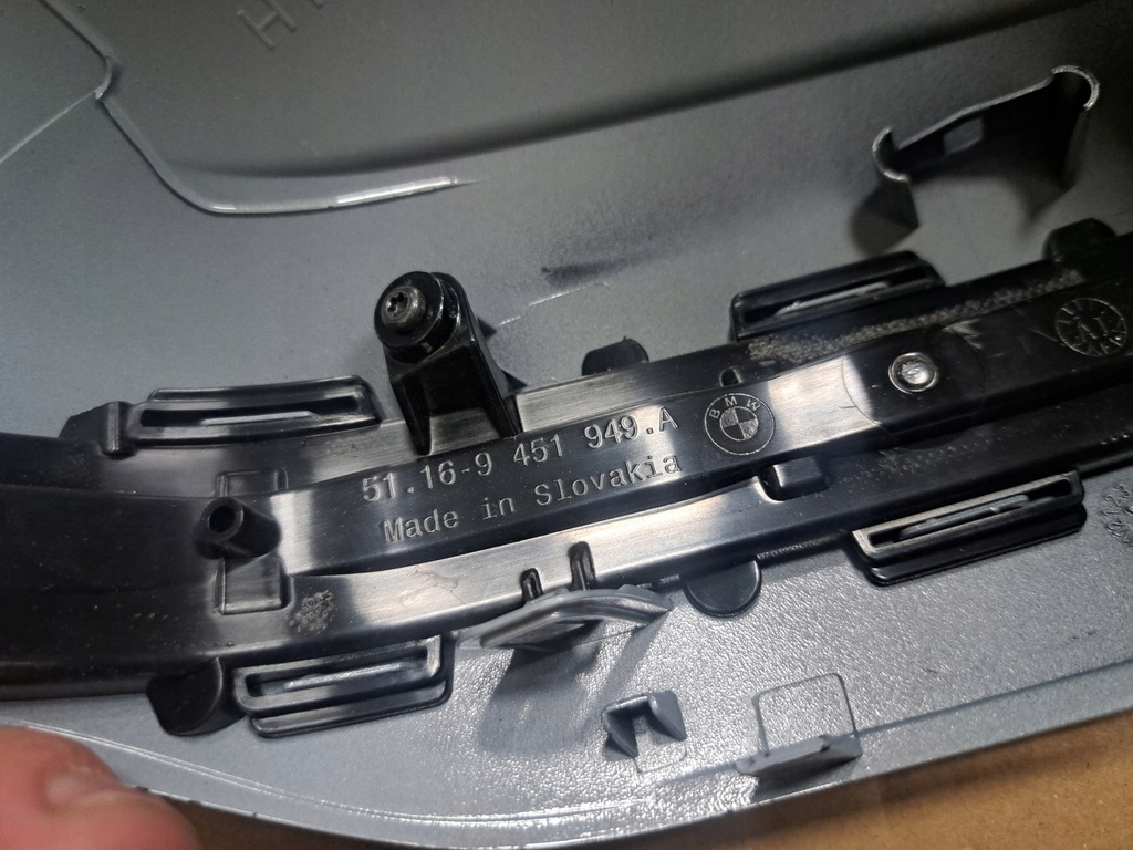 фото №12, Левая корпус зеркало + поворотник bmw 5 g60 7 g70 9451949 10802-004