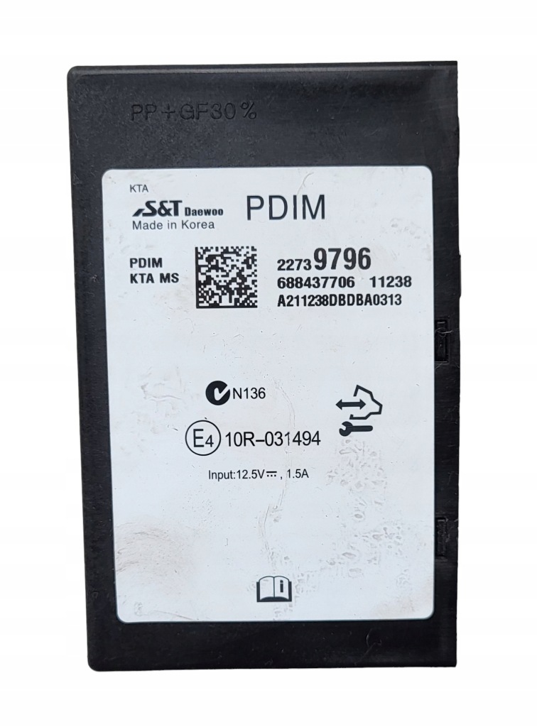 Купить Модуль блок управления pdim opel insignia a 22739796