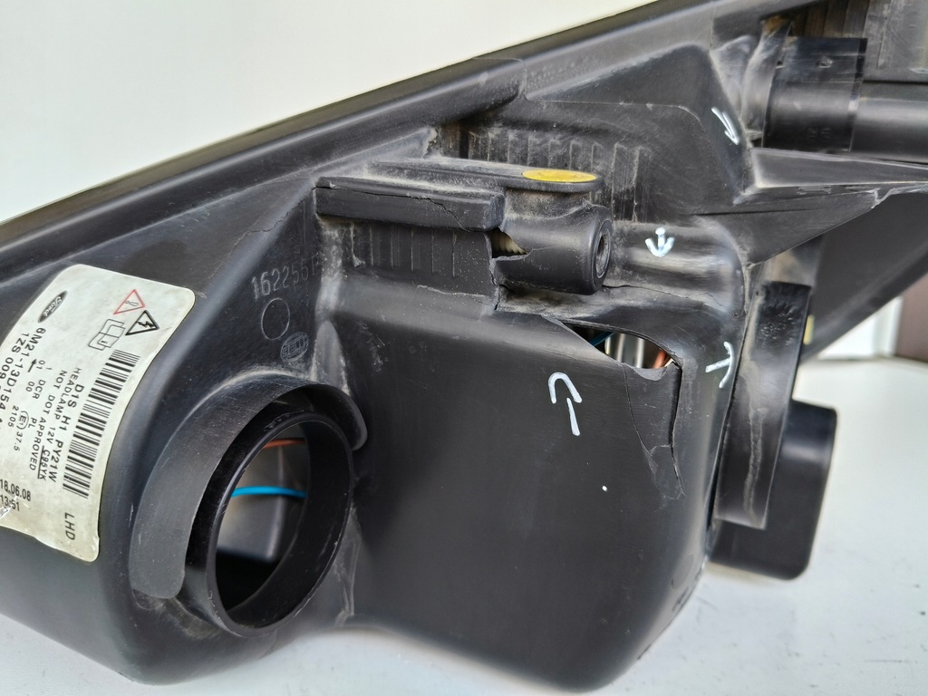 фото №14, Лампа правая фара ford s-max mk1 06- ксенон