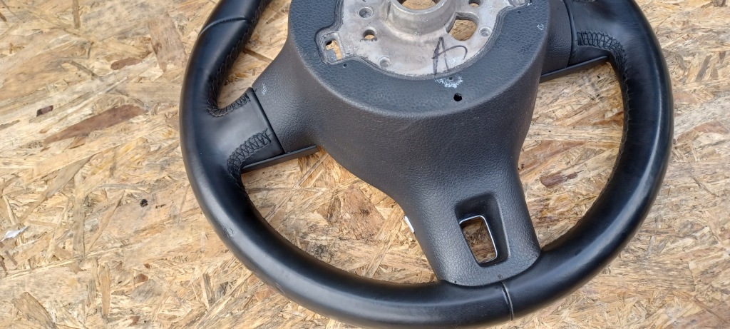 фото №11, Vw tiguan 1 i lift воздуховод трёхспицевая кожа мультифункция 1t0419091ac