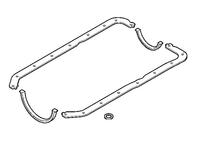 Купить Elring 751.040 набор прокладка, поддон масляная